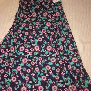 LuLaRoe maxi skirt